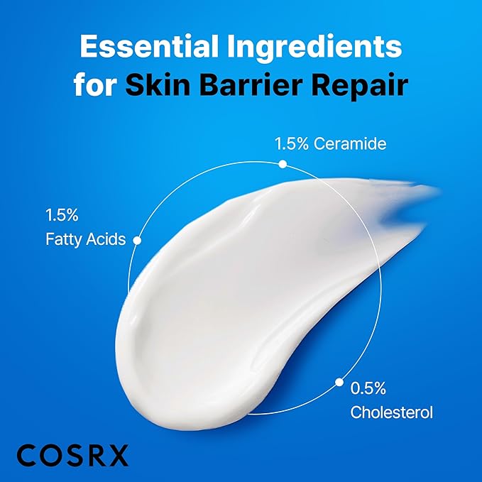 COSRX Mini Ceramide Skin Barrier Moisturizer for Face with 7 Ceramides, Hyaluronic Acid & Panthenol for All Skin Types, 0.34 fl.oz, Korean Skin Care