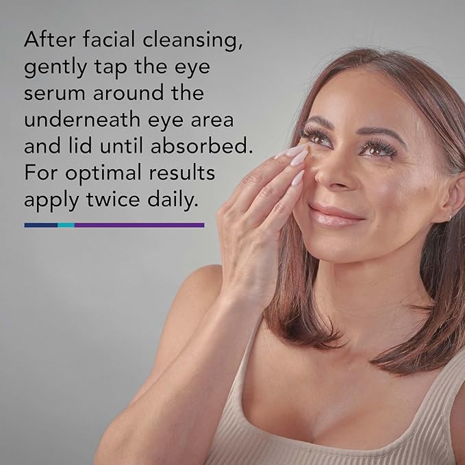Omni Bioceuticals Elevated Eye Serum with Growth Factors and M-007® with 1 Refill - 15ml Serum with Additional 15ml Refill