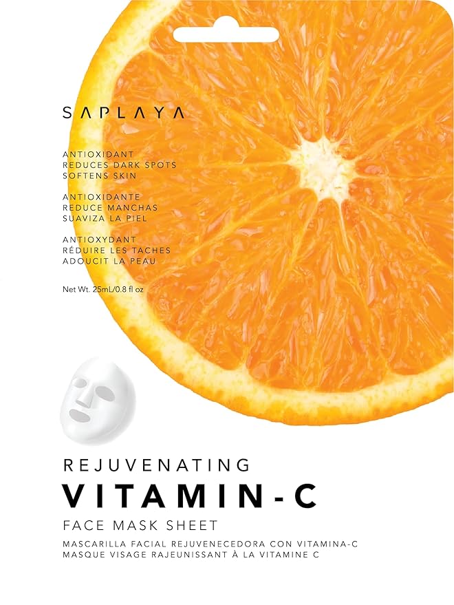 Saplaya K-Beauty Facial Skincare Natural Beauty Multi-Pack Face Sheet Masks Balanced Skin Care Made In South Korea (Superfood (Pumpkin, Coconut, Cucumber, Vitamin-C, Aloe, Rice))