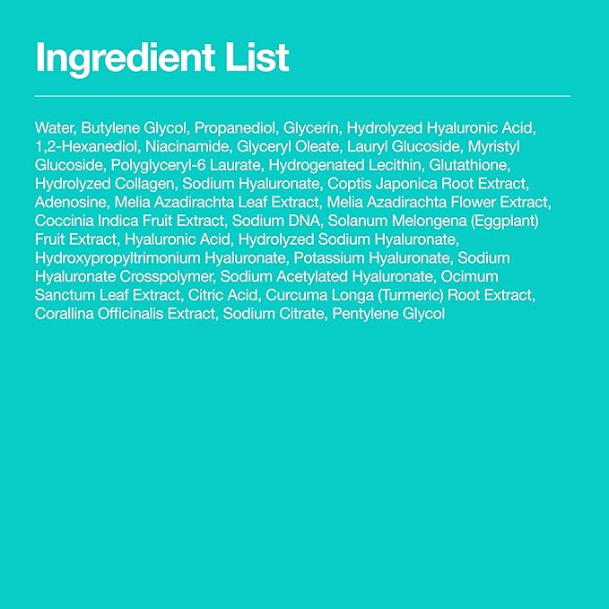 Anua PDRN Hyaluronic Acid Capsule 100 Serum, Radiant Face Serum, Salmon DNA, Hyaluronic Acid, Hydration, Moisture Plumping Effect, Lightweight, Glass Skin, Korean Skincare, 1.01 fl. oz