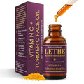 LETHE Vegan Botanical Face Serum – Vitamin C & 50 Natural Extracts & Essential Oils – Improves Skin Tone, Firmness & Smoothness – Natural Skincare for Dark Spots & Uneven Skin Tone – 1oz
