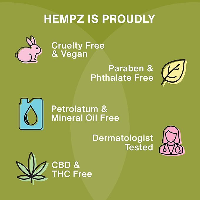 Hempz Body Lotion Moisturizer - White Gardenia & Coconut Palm - Daily Moisturizing Cream, Shea Butter, Coconut Oil - Skin Care Products, All Natural Hemp Seed Oil - 17 Fl Oz