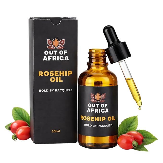 Rosehip Oil for Face – Lightweight, Fast-Absorbing, 100% Pure Cold-Pressed Facial Oil for Daily Use (1 fl oz)