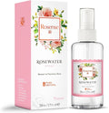 Rosense Glass Bottle Rosewater Hydrating Facial Toner/Rose Water Face Mist 1.7 Oz