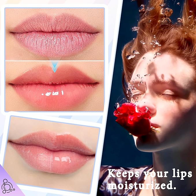 30PCS Moisturizing Lip Masks Set, Overnight Bulk Lip Patches, Long-lasting Hydrating Sleeping Lip Plumping Masks for Women 05