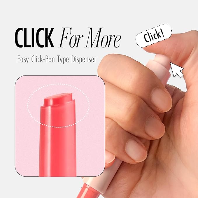 self beauty Veganize Collagen Lip Glass Balm - Hydrating Lip w/Hyaluronic Acid - Vegan Korean Lip Balm Moisturizing Lip Care – Lip Gloss Repair for Dry Cracked Lips 0.06 oz (#6 Noble Brick)
