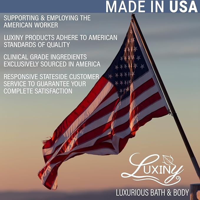 Luxiny Daily Vegan Hand & Body Lotion for Dry Skin,Made with Jojoba Oil & Vitamin E, USA Made, Non Greasy Phthalate/Sulfate/Paraben Free & Cruelty-Free Formula, 8 oz (8 oz, Black Cherry)