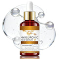 Hyaluronic Acid Serum for Face, Deep Hydration Facial Serum with Plant Extracts, Lightweight Moisturizing Essence for Plump-Looking, Smooth & Resilient Skin, 30ml / 1.01 fl oz