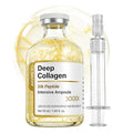 Silk Peptide Intensive Lifting Serum with Copper Peptides, Deep Collagen Ampoule, Korean Skin Care Anti Aging Serum for Face Tightening, Smoothing, Hydrating, 1.69 fl oz
