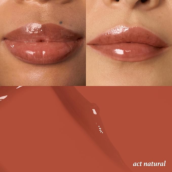 Julep 24/7 Lip Treatment – Hydrating & Glossy Lip Balm and Lip Sleeping Mask with Shea Butter – Moisturize, Protect & Soothe – Vegan & Cruelty-Free - Act Natural (Sheer Nude)