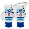 Coral Isles Reef Safe Sunscreen SPF 50 – Hawaii Compliant, Broad Spectrum UVA/UVB Protection, Water Resistant (80 Min), Non-Greasy, No White Cast, Sensitive Skin & Face, 2 Fl Oz (2-Pack)