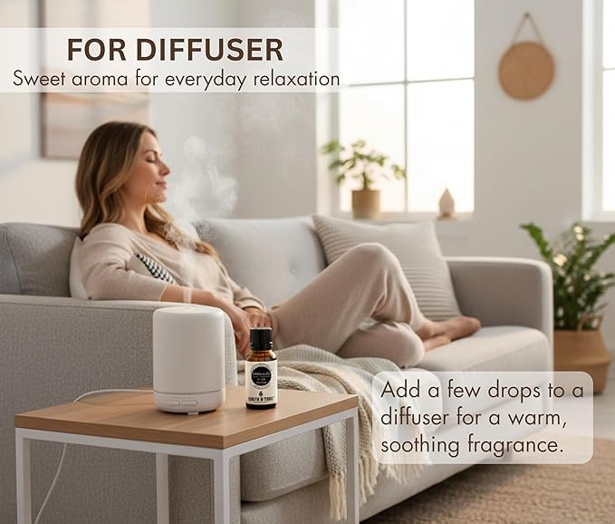 Earth N Pure Vanilla Essential Oil Natural & Therapeutic Grade | for Skin, Face, Hair, Candle, Diffuser and Home Fragrance with Glass Dropper 30 ML