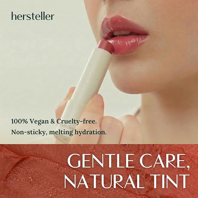 hersteller Nearby Recharging Lip Balm Vegan Butter Complex Intensive Moisturizing Treatment for Dry Lips and Cheek Natural Healthy (Red Origin)