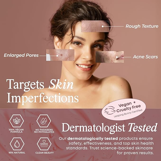 Serenity Collagen & Peptides Serum For Face - Dermatologist Tested, Anti Aging Korean Skin Care - Hydrates, Firms, Softens and Supports Skin Barrier - Vegan Cruelty-Free, Clean Beauty - 1.69 Fl Oz