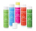 Aria Lip Balm Collection, Vegan Set, Beeswax Free, with Organic Jojoba and Avocado Oil, Vitamin E, Natural Moisturizer for Dry, Chapped Lips, 5 Tube Set