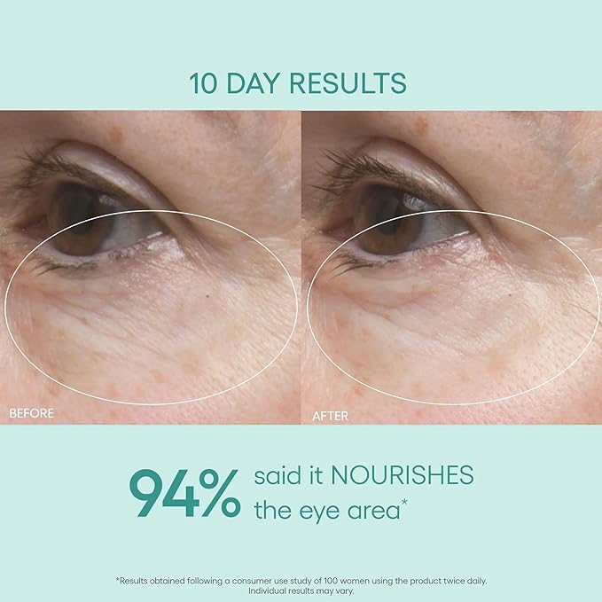 Algenist GENIUS Ultimate Anti-Aging Eye Cream - Firming Under Eye Cream with Vegan Collagen + Microalgae Oil - Helps to Visibly Plump, Smooth and Restore Radiance To Delicate Eye Area (15ml)