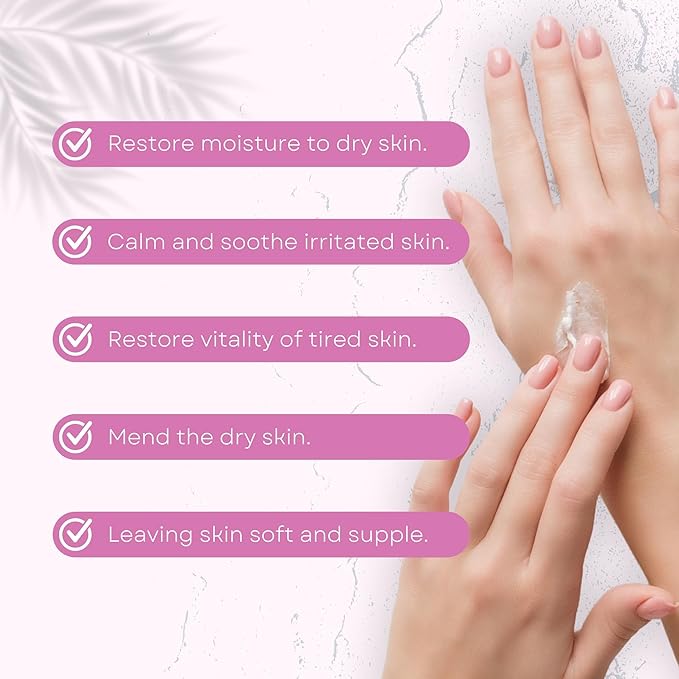 Saif Al Fares Rose Water & Almond Body Lotion – Moisturizing Hydrating Lotion for Dry Skin – Daily Moisturizer with Vitamin E & B5 Natural Skin Care Body Moisturizer Lotion for Women & Men, 500ml Pump