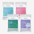 Exotic Rare Ingredient BioRepublic SkinCare Biocellulose Facial Masks | Nature Inspired, Cruelty Free Facial Masks with Botanical Extracts | Hydrates, Brightens, Reduces Redness | Pack of 4