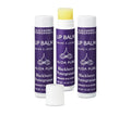 Blackberry Pomegranate Lip Balm Collection, Vegan Set, Beeswax Free, with Organic Jojoba and Avocado Oil, Vitamin E, Natural Moisturizer for Dry, Chapped Lips, 3 Tube Set