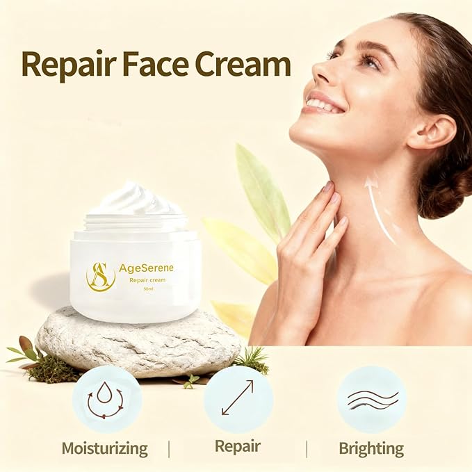 Daily Facial Moisturizer with Ceramide, Hyaluronic Acid & Vitamin E, Restores Sensitive Skin Barrier with Long-Lasting Hydration, Gentle Formula, Alcohol-Free, 1.7 fl oz