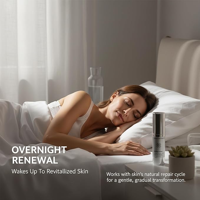 Overnight Retinol Serum,Derma Botanica Overnight Serum,Liposomal Retinol Serum,Synchronized Multi-Recovery Complex,Helps Nourish Skin for a Smoother,Formulated to be Gentle.(1pc)