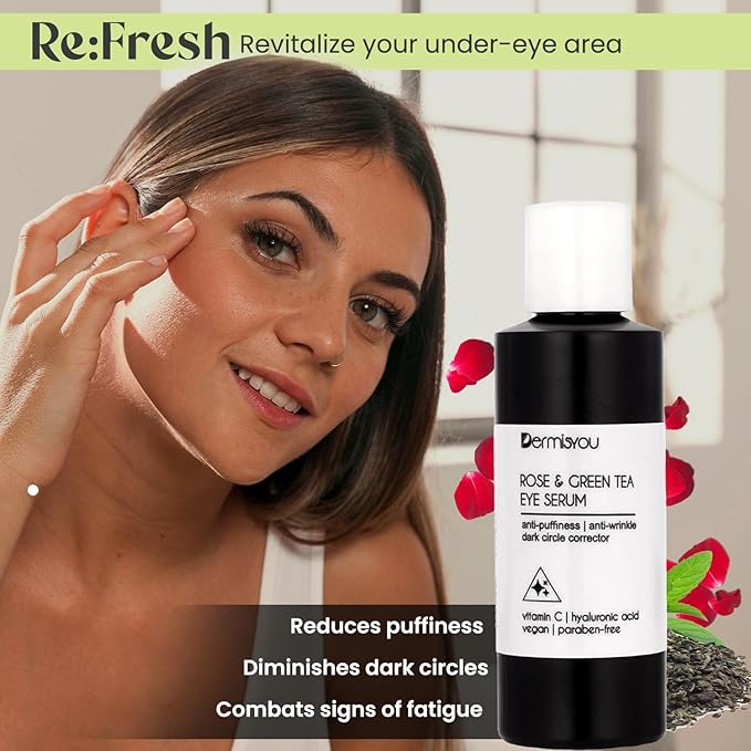 Eye Serum with Rose & Green Tea 1.33 oz