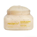 Nectar Life Exfoliating Sugar Scrub, Moisturizing Body Scrub with Coconut Oil & Shea Butter, Pre Shave Exfoliator (8 Ounce, Vanilla)
