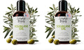 Squalane Oil - 100% Pure & Natural Plant Derived Facial Oil 2 Fl Oz - Cold Pressed and Unrefined Premium Grade Multipurpose Moisturizing Oil for Skin and Hair (Pack of 2)