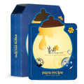Papa Recipe Bombee Pepta Honey Sheet Mask 10 Sheets – Sensitive Skin Friendly, Deep Hydration & Moisture Lock with 6 Hyaluronic Acids, Korean Skincare Face Mask for Dry & Dull Skin
