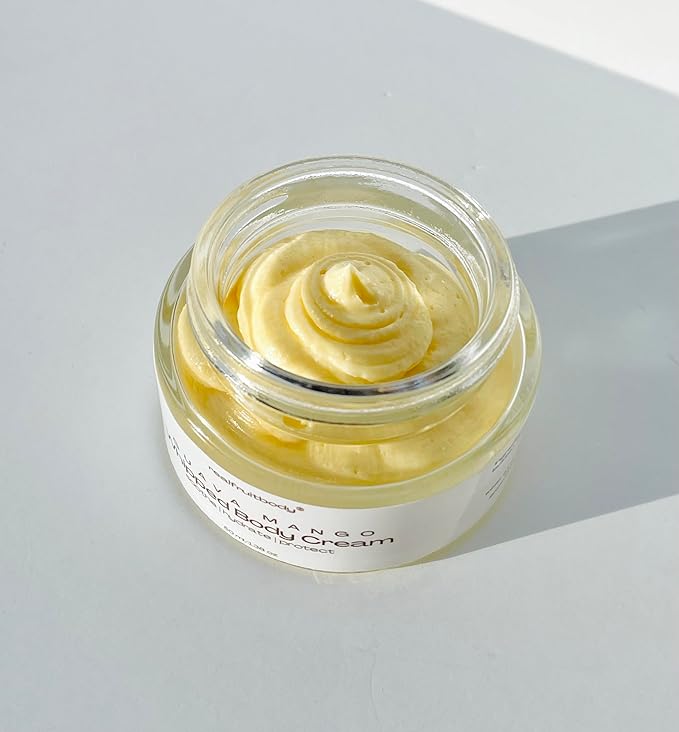 Real Fruit Body® Guava Mango Whipped Body Cream (3.38 Ounces | 100 ml) - 100% Pure and Natural, Leaping Bunny Certified, Vegan