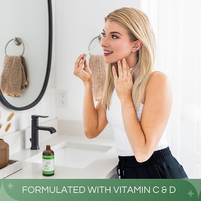 Hyaluronic Acid Serum (5oz) – 100% Pure Hyaluronic Serum for face & Anti-Aging Formula for Face – Wrinkle Reduction, Brightening & Moisturizing with Vitamin C for All Skin Types