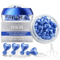 HKH Copper Peptides Serum for Face: 38 Capsules Anti-aging Facial Serum with Peptide & Hyaluronic Acid for Fine Lines Wrinkles & Dryness - Daily Use for 30+ Women - Travel-Friendly