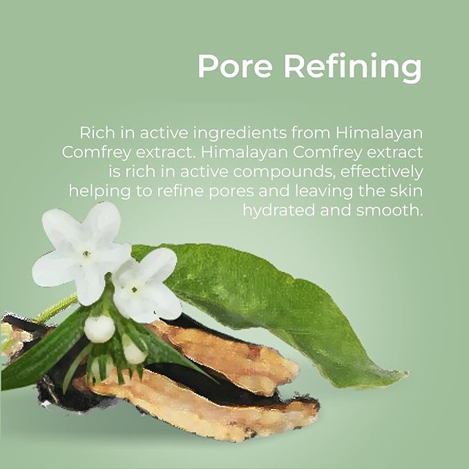 CHANDO HIMALAYA Comfrey Pore-Tightening Sheet Mask (26mlx5PCS) - Pore-Minimizing & Firming Facial Mask with Lithospermum Erythrorhizon Extract for All Skin Types