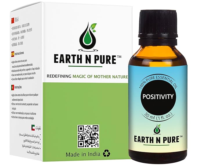 Earth N Pure Essential Oil Blend for Positivity 30 ml