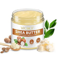 Pure Organic Shea Butter Raw, Unrefined Body & Face Butter, 100% Pure & Natural Body Butter for Dry, Cracked Skin, Stretch Marks & Anti-Aging, 7.76 oz