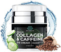 Caffeine Eye Cream, Collagen Eye Cream for all skin types, For Wrinkles & Dark Circles, and Puffiness, Infused with Hyaluronic Acid & Niacinamide, 1.7 OZ / 50 G