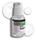 Niacinamide 20% Vitamin B3 Concentrated Face Serum 1 Oz- Damask Rose Water 64.5% No-Scent Defying-Aging Minimizing Pores Pump Fine Lines Sensitive Dull Skin Korean Skincare (1 Fl Oz)