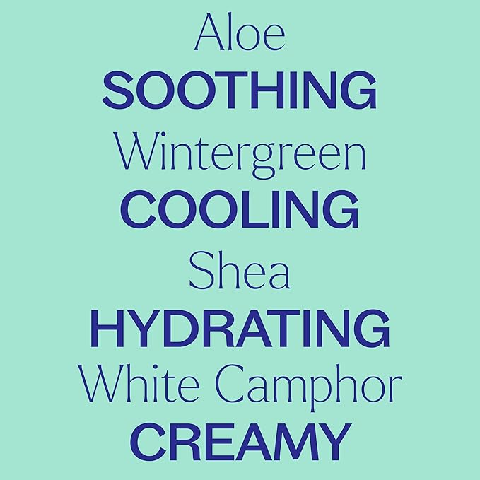Plant Therapy Muscle Aid Body Lotion with Aloe & Shea 8 oz Soothes Achy & Tight Muscles, Instant Cooling Relief, Creamy & Nourishing, Powered by Pure Essential Oils