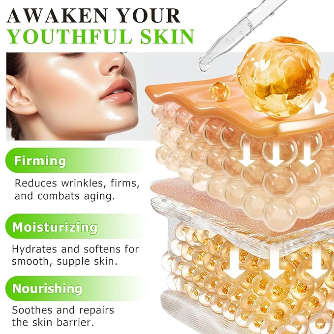 Vitamin C Serum,Anti Aging Facial Serum with Vitamin C,Reduce Dark Spots - Acne & Wrinkles, Brightening Serum, Even Skin Tone, Eye Area, Boost Skin Collagen,Hydrate & Plump Skin 60ml (1pcs)