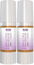 NOW Solutions, Bakuchiol Skin Renewal Serum, Smooth Skin, 1 Fl. Oz. (Pack of 2)