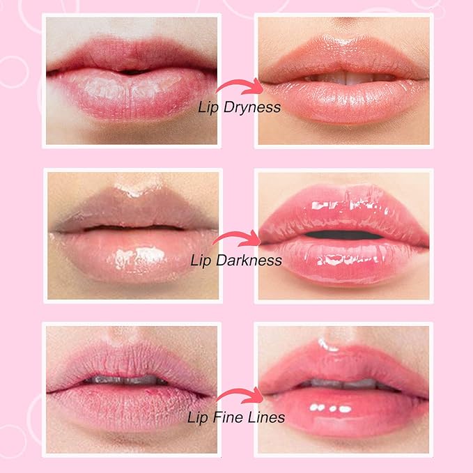 30 pieces of Moisturizing Collagen Crystal Lip Mask - Anti-Ageing & Anti Chapped, Reduce lip Wrinkles, Fade Lip Color, Make Skin Smooth