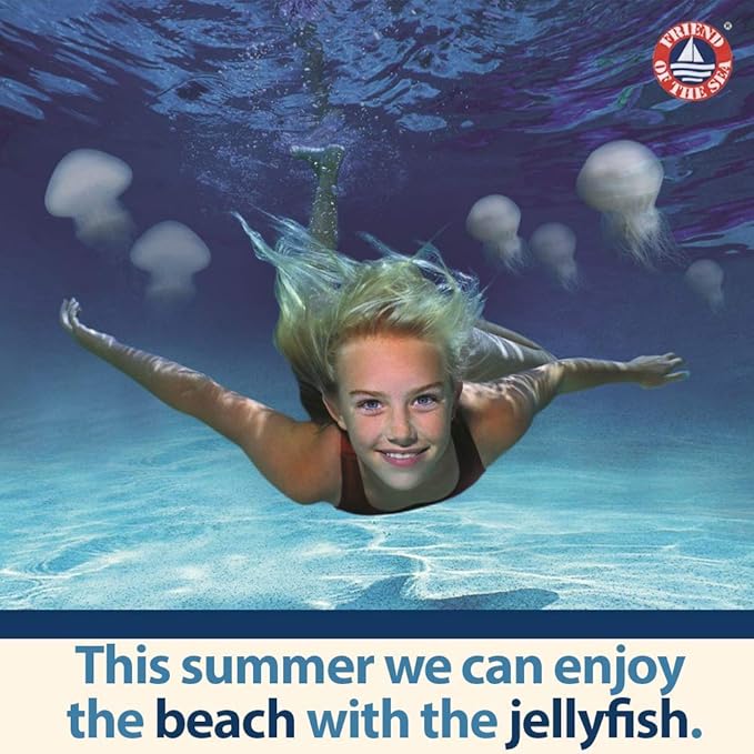 Safe Sea Jellyfish Sting-Blocking Sunscreen, SPF 40 Spray 4 Fl oz, Waterproof, Biodegradable, Coral Reef-Safe – Body and Face Sunscreen, Anti-Jellyfish and Sea-Lice sting protection (3 pack)