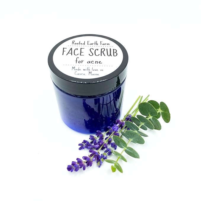 Natural Clear Skin Face Scrub - 4 fl oz - Gentle Exfoliation