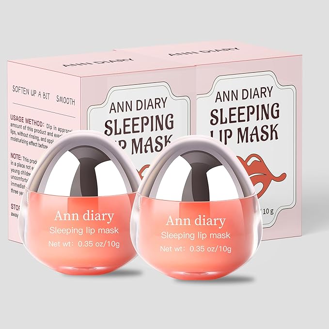 Sleeping Lip Mask: Nourish,Dry Lips,Hydration,Moisturizing for Cracked Lips,Visibly Plumps & Softens, Restores Healthy Moisture Balance to Lips,Day Overnight Lip Care Treatment,20G|0.75 oz