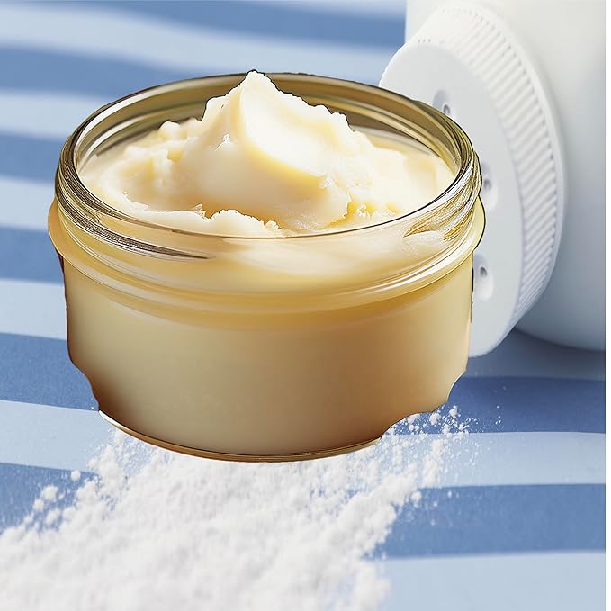 SCENTED SHEA BODY BUTTERS (8oz, BABY POWDER)