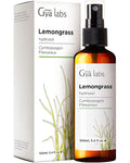 Gya Labs Lemongrass Hydrosol - 3.4 Fl Oz - Hydrating Face & Body Mist for Skin Toner & Hair Refresher - As Pillow, Room & Linen Spray for Fresh Scent