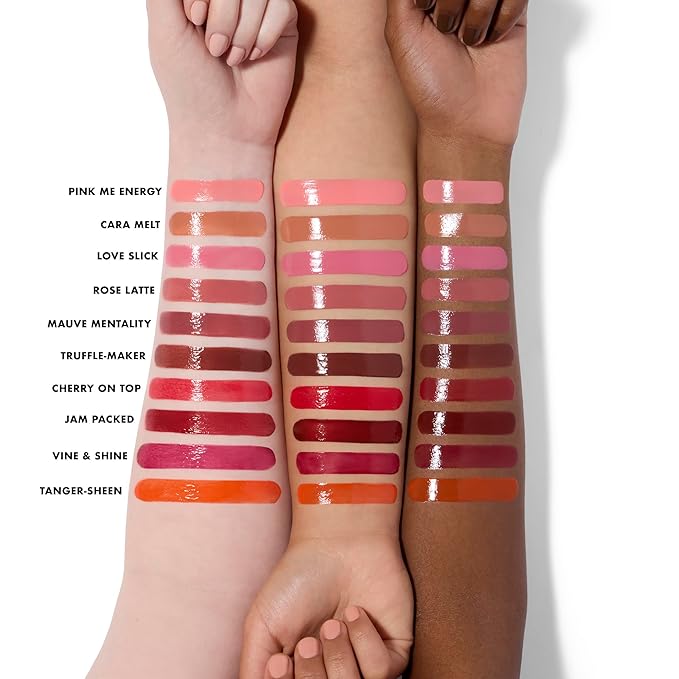 e.l.f. Glow Reviver Slipstick, Tinted Lip Oil Stick, Non-Sticky & Hydrating For A Soft-Shine Finish, Vegan & Cruelty-Free, Jam Packed