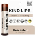 Kind Lips Unscented Lip Balm (Single) – Fragrance Free, Organic & Hypoallergenic Lip Balm for Sensitive, Dry, Cracked Lips – Natural Beeswax Moisturizer