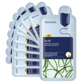 Mediheal Dermaplus Aloe Mask (10 Counts) - Daily Vegan Mask for Hydrating Skin with Panthenol & Hyaluron, Korean Self Skin Care Sheet Mask