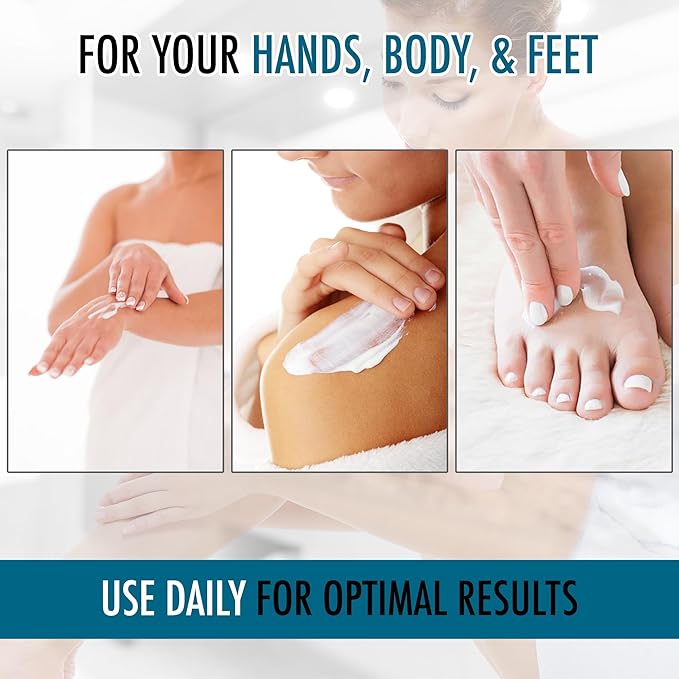 GLY MIRACLE Lightly Scented Non-Greasy Body Lotion, 12 oz High-Glycerin Hydration for Extremely Dry Skin, Hands, Feet & Body
